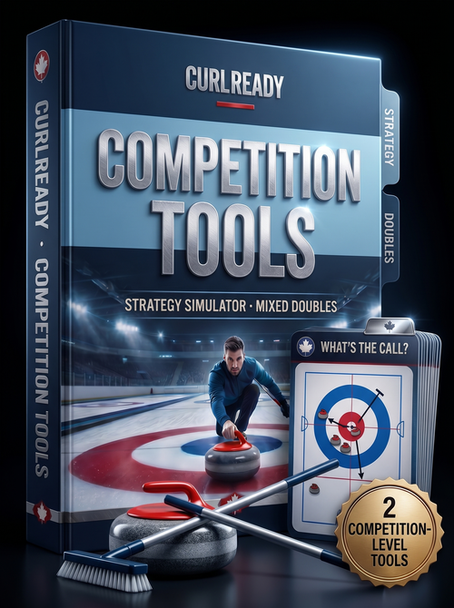 CurlReady — Competition Tools: Strategy Simulator and Mixed Doubles Playbook