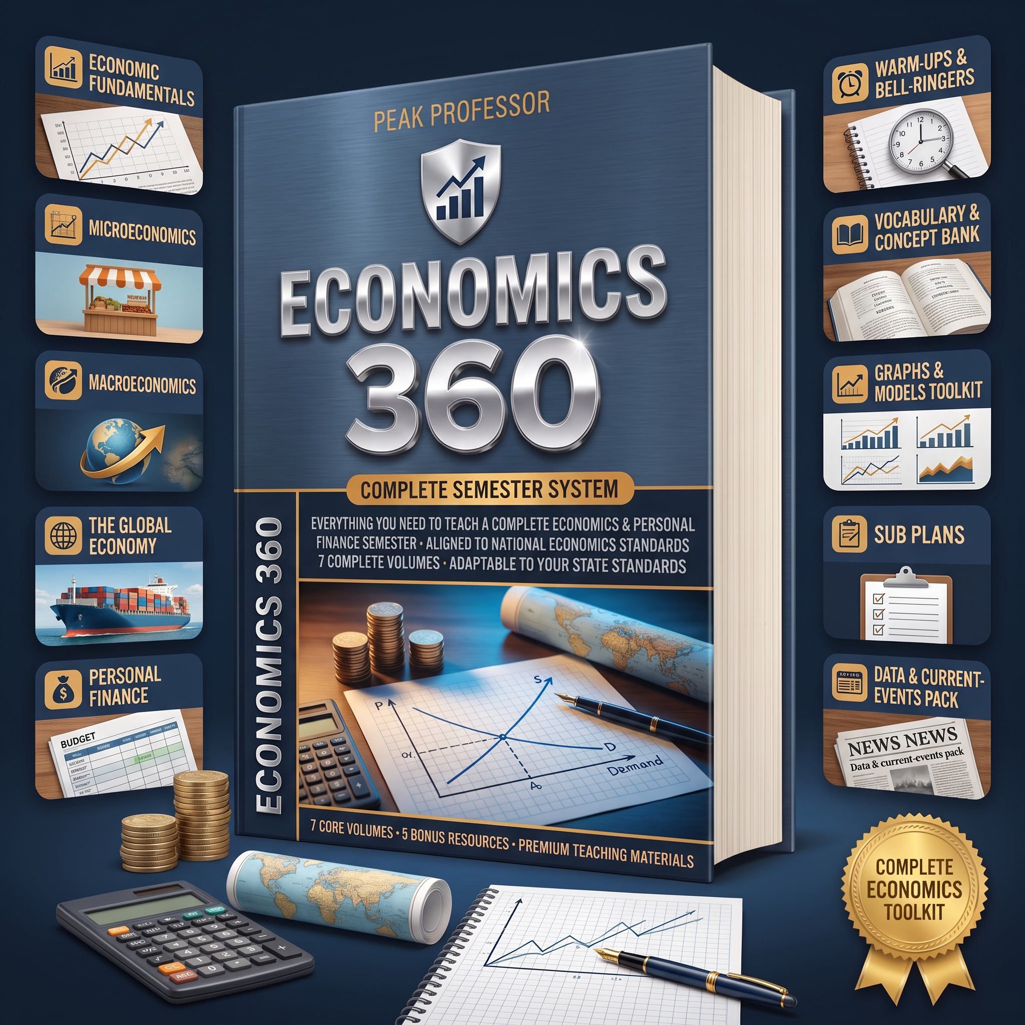 Economics 360 — Complete High School Economics & Personal Finance Course